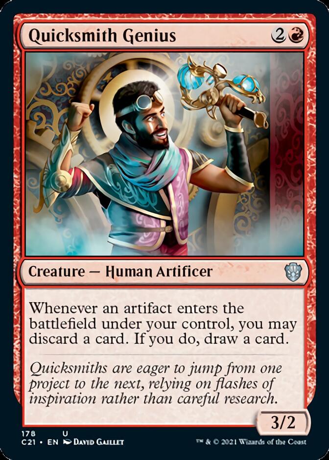 Quicksmith Genius [Commander 2021] | The Time Vault CA