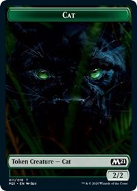 Cat (011) // Soldier Double-sided Token [Core Set 2021 Tokens] | The Time Vault CA