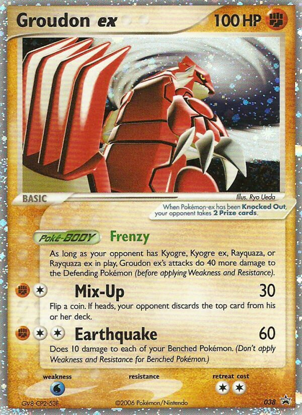 Groudon ex (038) [Nintendo: Black Star Promos] | The Time Vault CA