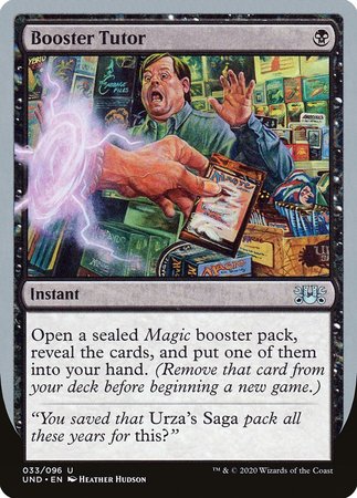 Booster Tutor [Unsanctioned] | The Time Vault CA
