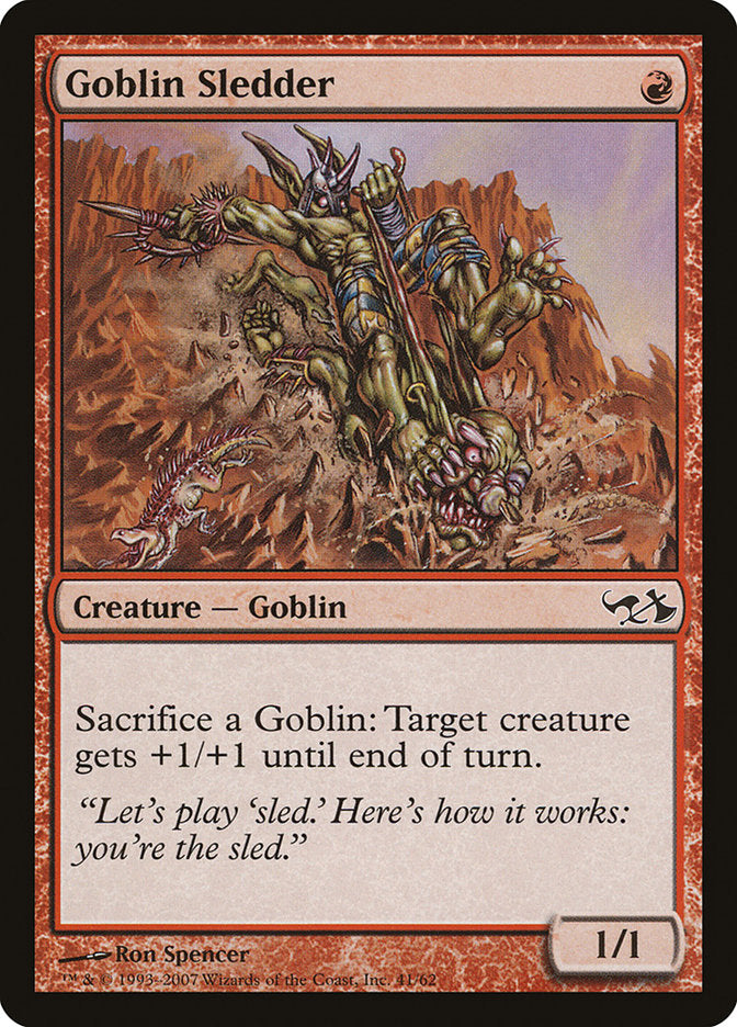 Goblin Sledder [Duel Decks: Elves vs. Goblins] | The Time Vault CA