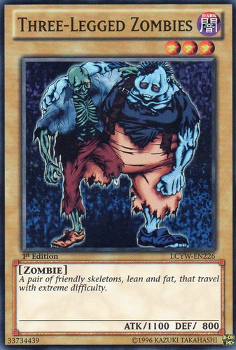 Three-Legged Zombies [LCYW-EN226] Super Rare | The Time Vault CA