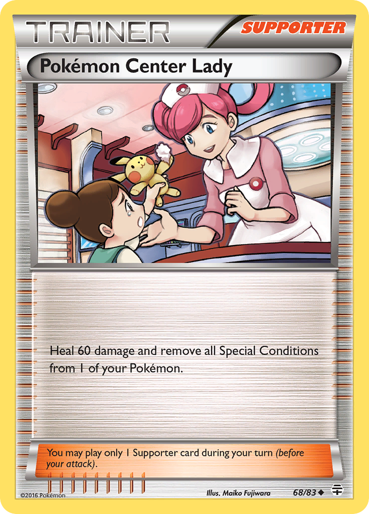 Pokemon Center Lady (68/83) [XY: Generations] | The Time Vault CA