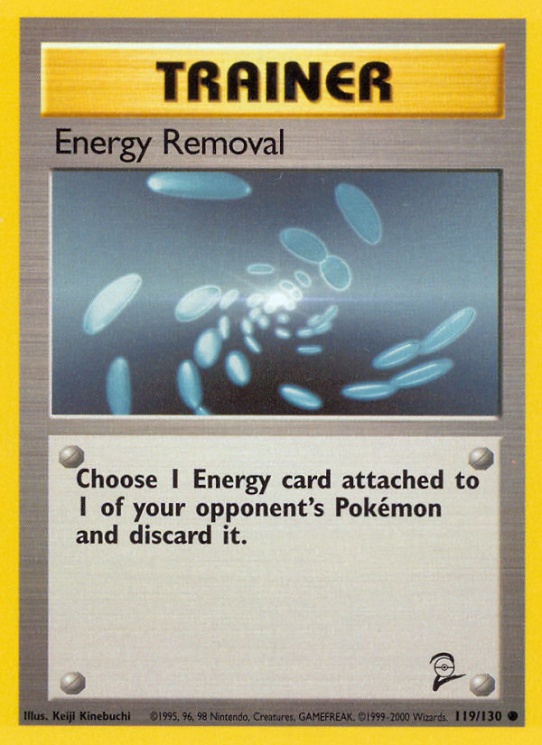 Energy Removal (119/130) [Base Set 2] | The Time Vault CA