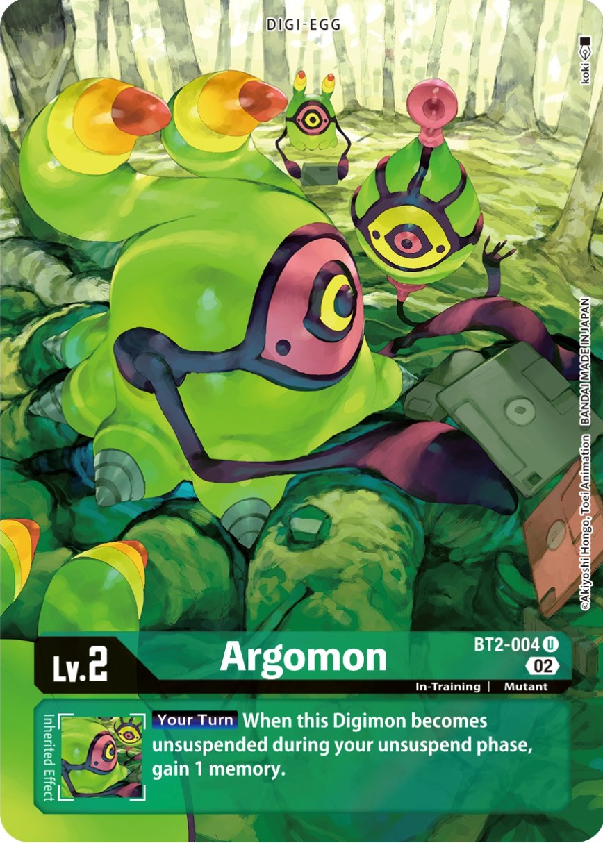 Argomon [BT2-004] (Alternate Art) [Starter Deck: Beelzemon Advanced Deck Set] | The Time Vault CA
