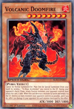 Volcanic Doomfire [SGX1-ENH01] Common | The Time Vault CA