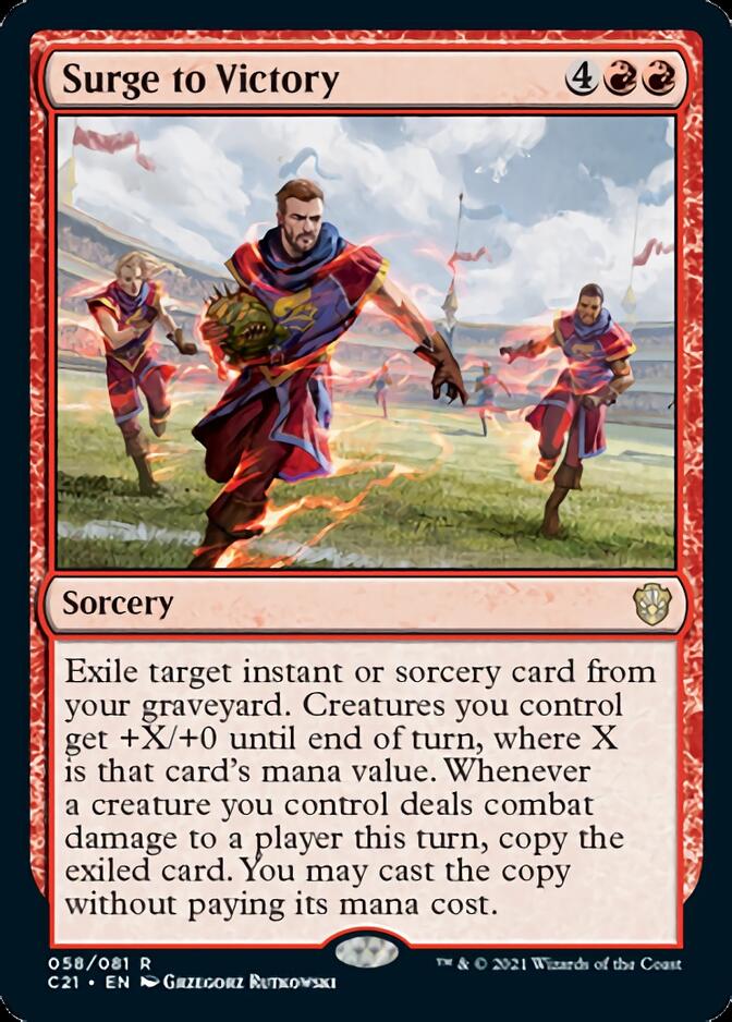 Surge to Victory [Commander 2021] | The Time Vault CA