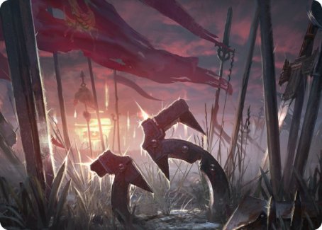 Field of Ruin Art Card [Innistrad: Midnight Hunt Art Series] | The Time Vault CA