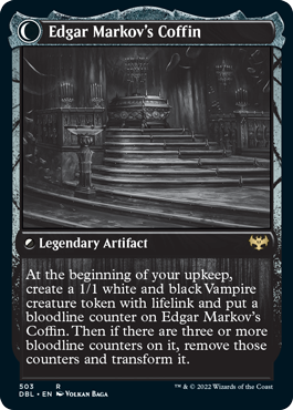 Edgar, Charmed Groom // Edgar Markov's Coffin [Innistrad: Double Feature] | The Time Vault CA