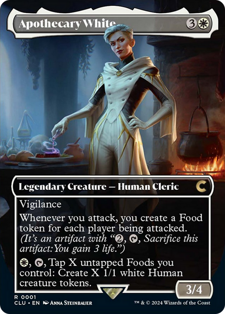 Apothecary White (Borderless) [Ravnica: Clue Edition] | The Time Vault CA