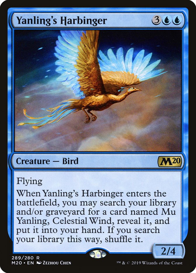 Yanling's Harbinger [Core Set 2020] | The Time Vault CA