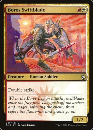 Boros Swiftblade [GRN Guild Kit] | The Time Vault CA