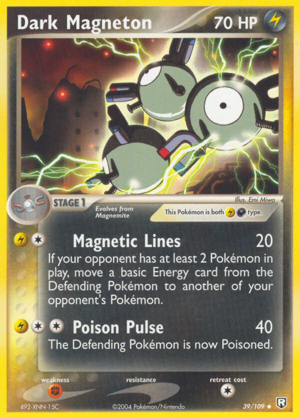 Dark Magneton (39/109) [EX: Team Rocket Returns] | The Time Vault CA