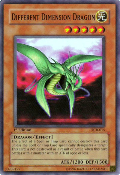 Different Dimension Dragon [DCR-015] Super Rare | The Time Vault CA