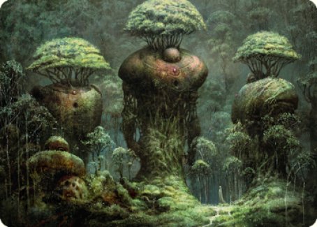 Forest Art Card [Dominaria United Art Series] | The Time Vault CA