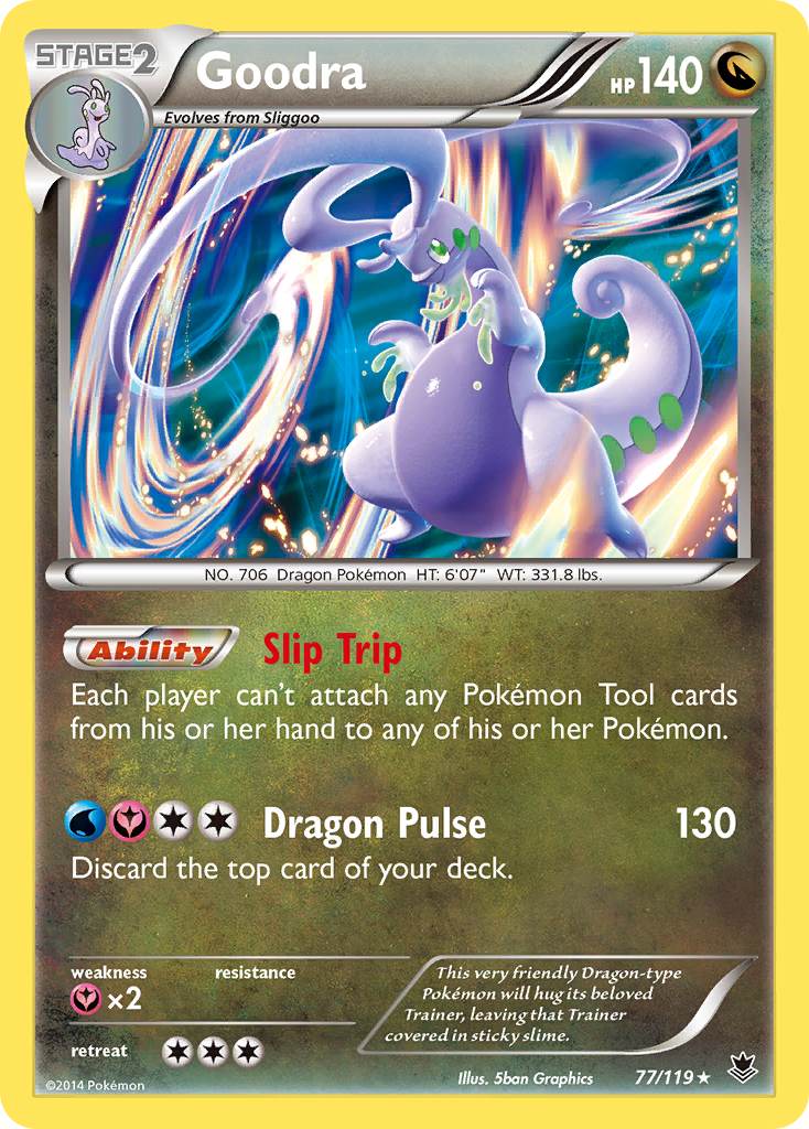 Goodra (77/119) [XY: Phantom Forces] | The Time Vault CA