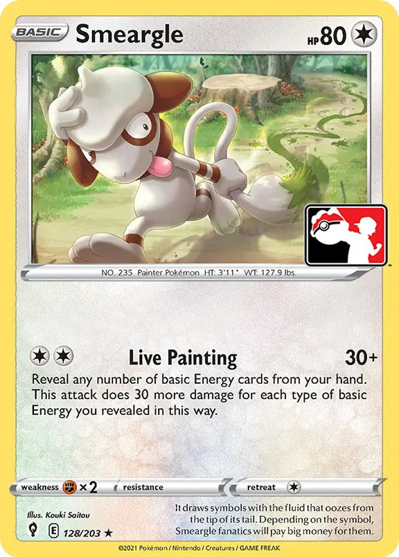 Smeargle (128/203) [Prize Pack Series One] | The Time Vault CA