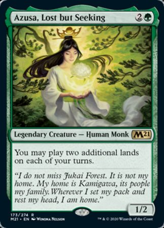 Azusa, Lost but Seeking [Core Set 2021] | The Time Vault CA