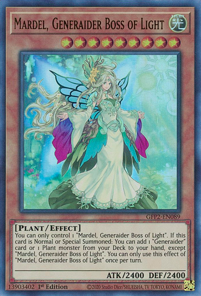 Mardel, Generaider Boss of Light [GFP2-EN089] Ultra Rare | The Time Vault CA