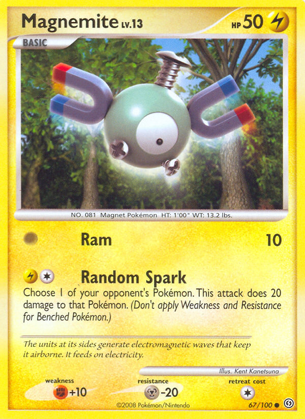 Magnemite (67/100) [Diamond & Pearl: Stormfront] | The Time Vault CA