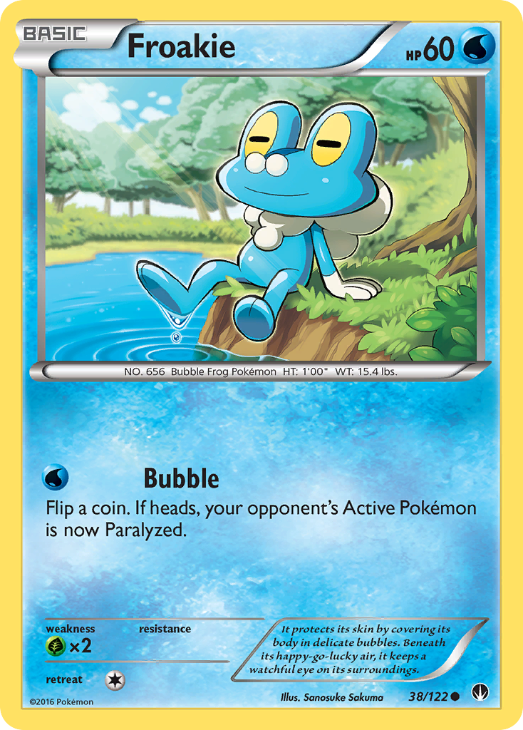 Froakie (38/122) [XY: BREAKpoint] | The Time Vault CA