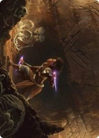 Dogged Pursuit Art Card [Kaldheim: Art Series] | The Time Vault CA
