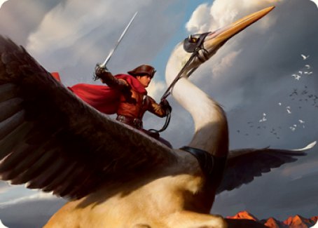 Rem Karolus, Stalwart Slayer Art Card [Innistrad: Midnight Hunt Art Series] | The Time Vault CA