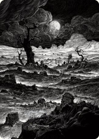 Plains 1 Art Card [Innistrad: Crimson Vow Art Series] | The Time Vault CA