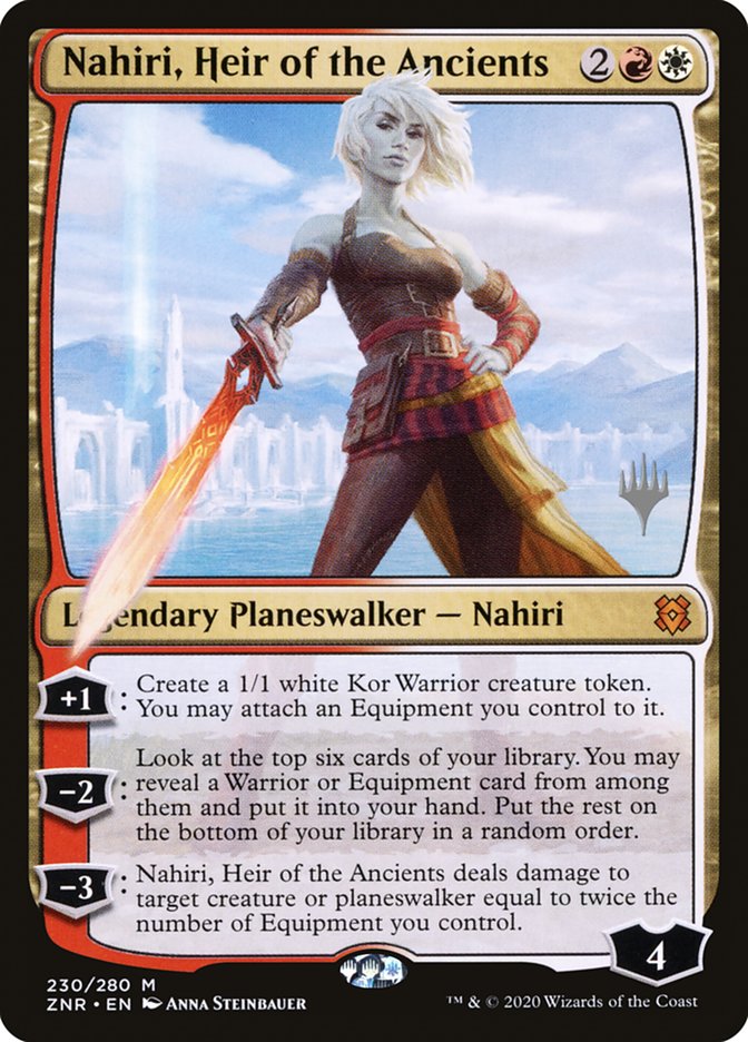 Nahiri, Heir of the Ancients (Promo Pack) [Zendikar Rising Promos] | The Time Vault CA