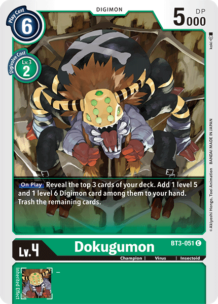 Dokugumon [BT3-051] [Release Special Booster Ver.1.5] | The Time Vault CA