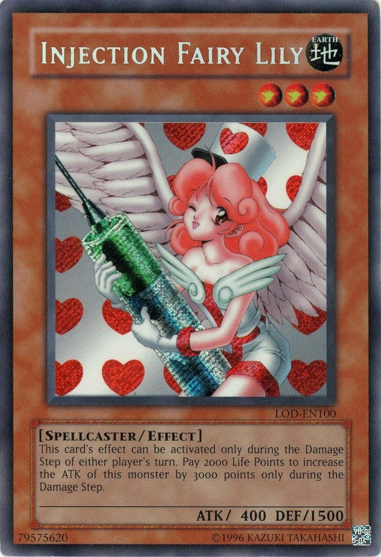 Injection Fairy Lily [LOD-EN100] Secret Rare | The Time Vault CA