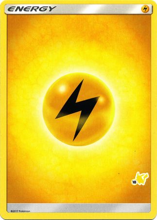 Lightning Energy (Pikachu Stamp #18) [Battle Academy 2020] | The Time Vault CA