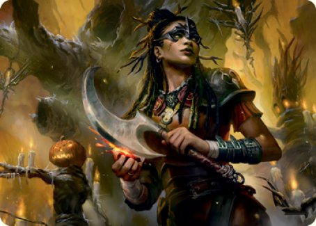 Harvesttide Sentry Art Card [Innistrad: Midnight Hunt Art Series] | The Time Vault CA