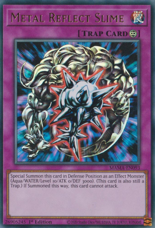 Metal Reflect Slime [MAMA-EN093] Ultra Rare | The Time Vault CA