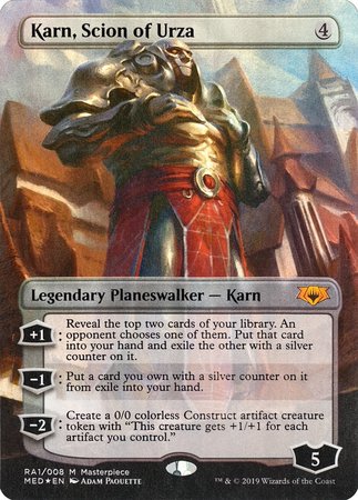Karn, Scion of Urza [Mythic Edition] | The Time Vault CA