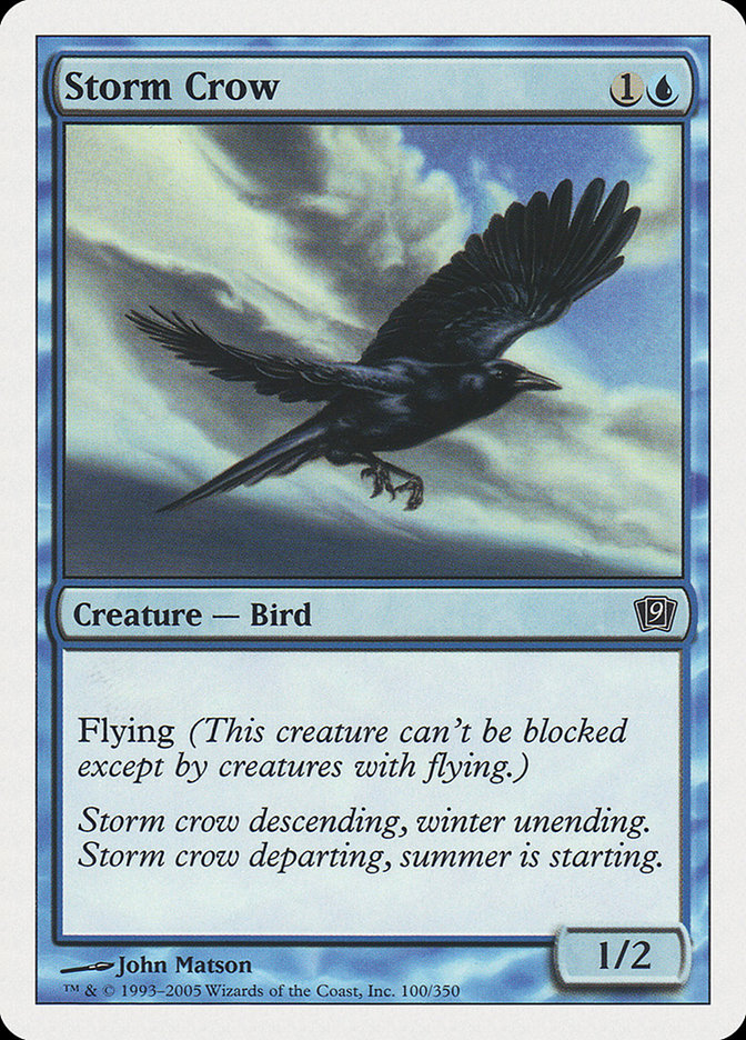 Storm Crow [Ninth Edition] | The Time Vault CA