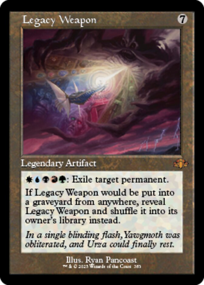 Legacy Weapon (Retro) [Dominaria Remastered] | The Time Vault CA