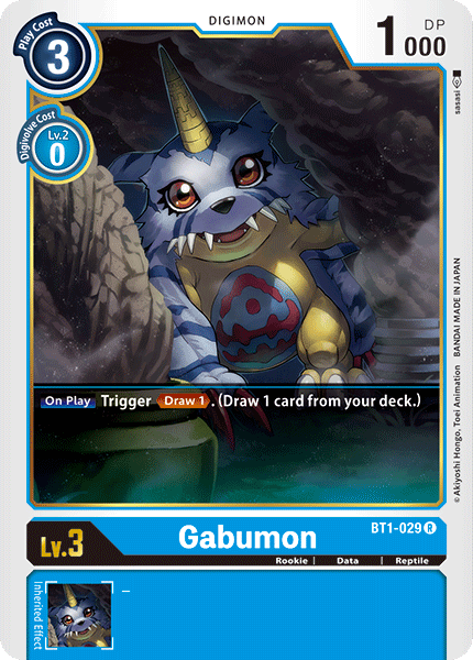 Gabumon [BT1-029] [Release Special Booster Ver.1.0] | The Time Vault CA