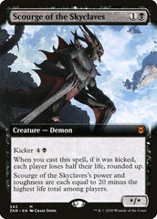 Scourge of the Skyclaves (Extended Art) [Zendikar Rising] | The Time Vault CA