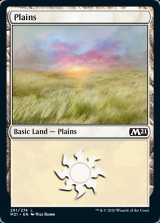 Plains (261) [Core Set 2021] | The Time Vault CA