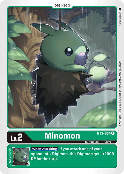 Minomon [BT3-004] [Release Special Booster Ver.1.5] | The Time Vault CA