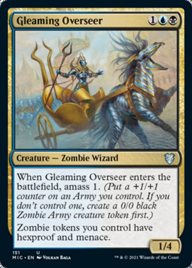 Gleaming Overseer [Innistrad: Midnight Hunt Commander] | The Time Vault CA