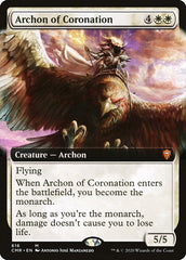 Archon of Coronation (Extended Art) [Commander Legends] | The Time Vault CA