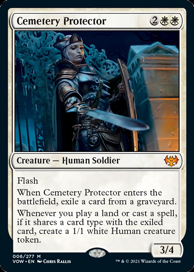 Cemetery Protector [Innistrad: Crimson Vow] | The Time Vault CA