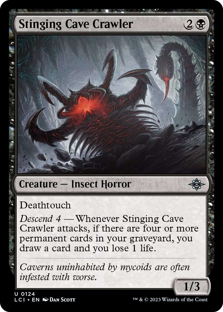 Stinging Cave Crawler [The Lost Caverns of Ixalan] | The Time Vault CA