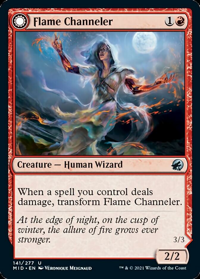 Flame Channeler // Embodiment of Flame [Innistrad: Midnight Hunt] | The Time Vault CA