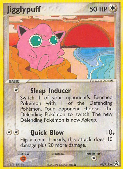 Jigglypuff (65/112) [EX: FireRed & LeafGreen] | The Time Vault CA