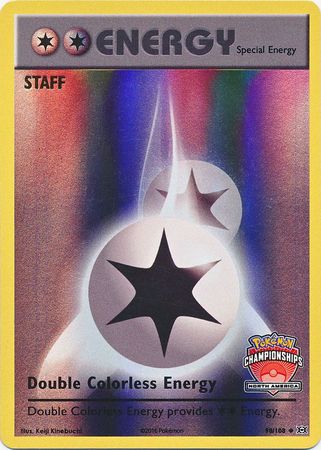 Double Colorless Energy (90/108) (NA Championship Promo Staff) [XY: Evolutions] | The Time Vault CA