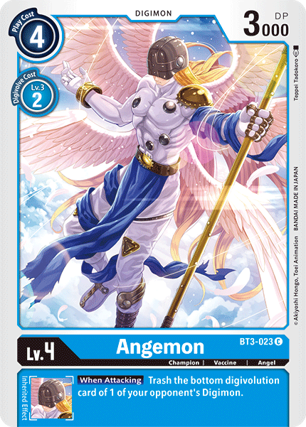 Angemon [BT3-023] [Release Special Booster Ver.1.5] | The Time Vault CA