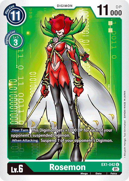 Rosemon [EX1-042] [Classic Collection] | The Time Vault CA